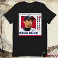 Poster Welcome To Cooperstown Ichiro Suzuki The National Baseball Hall Of Fame Class Of 2025 t-shirt