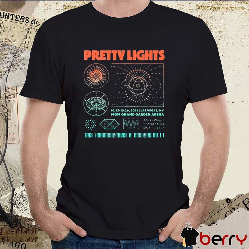 Pretty Light Tour At MGM Grand Garden Arena On October 25-26 2024 t-shirt