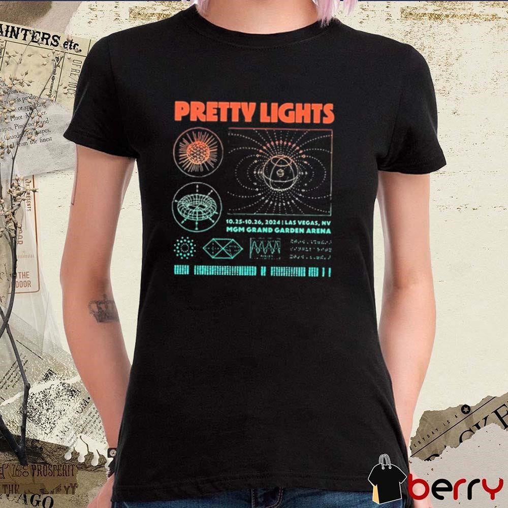 Pretty Light Tour At MGM Grand Garden Arena On October 25-26 2024 t-shirt