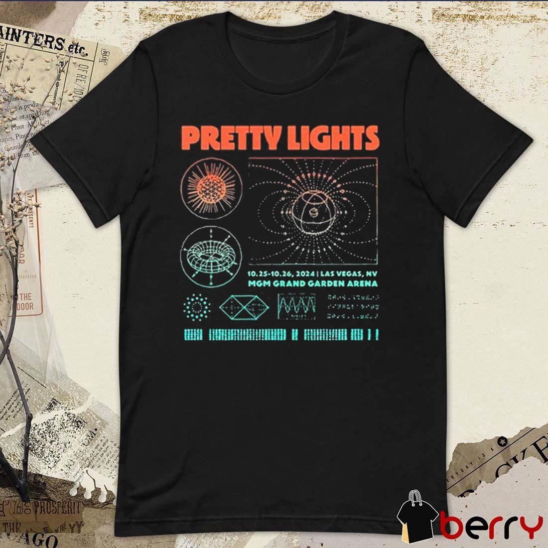 Pretty Light Tour At MGM Grand Garden Arena On October 25-26 2024 t-shirt