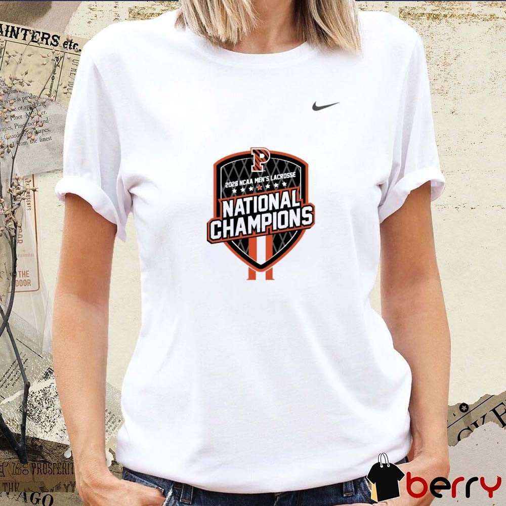 Princeton Tigers 2026 NCAA Men’s Lacrosse National Champions Team Legend Logo t-shirt
