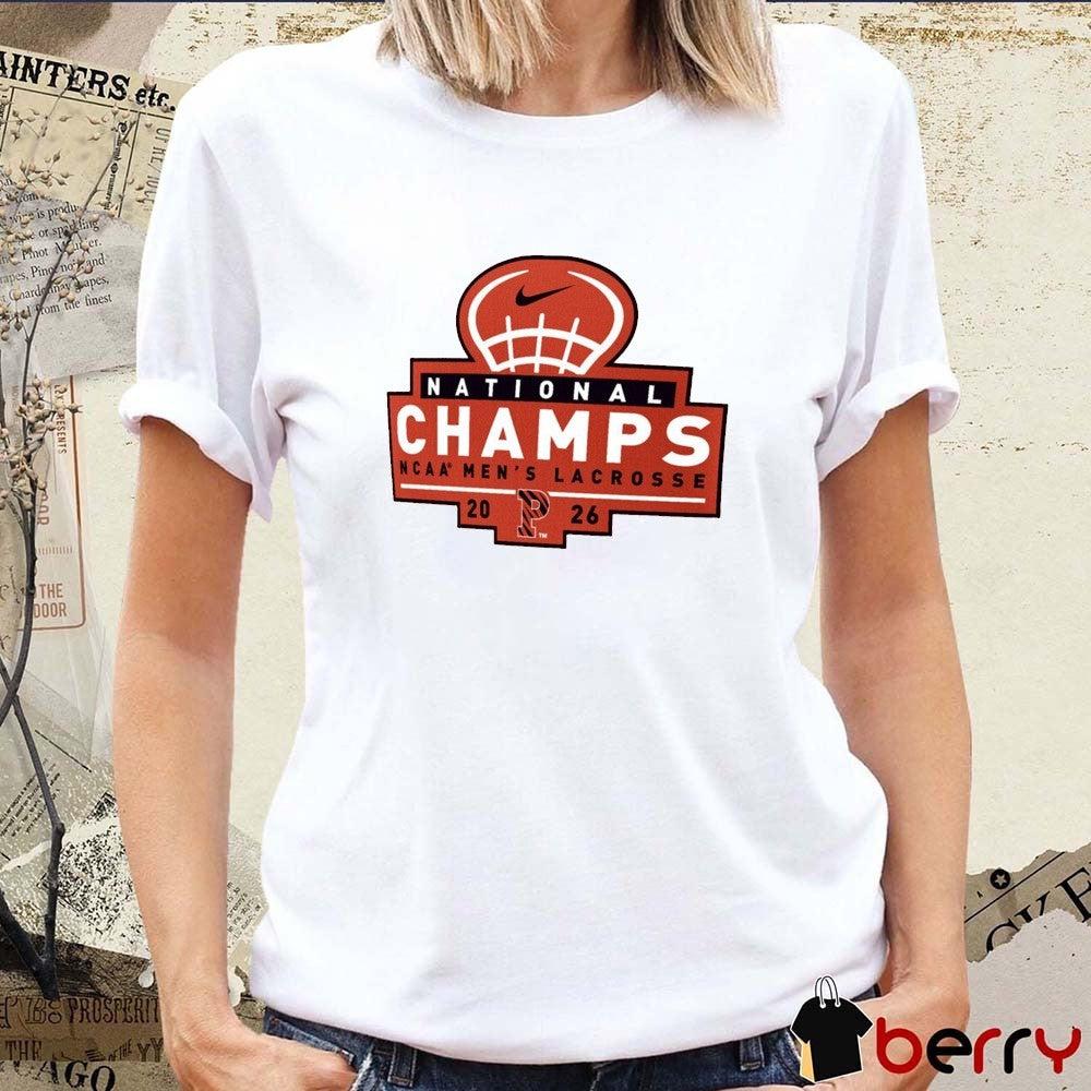 Princeton Tigers National; Champs NCAA Men’s Lacrosse Champion 2026 t-shirt