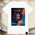 Program Arizona, Illinois, Michigan and Uconn 2026 NCAA Men’s Final Four IN The Road Ends Here Lucas Oil Stadium Poster t-shirt