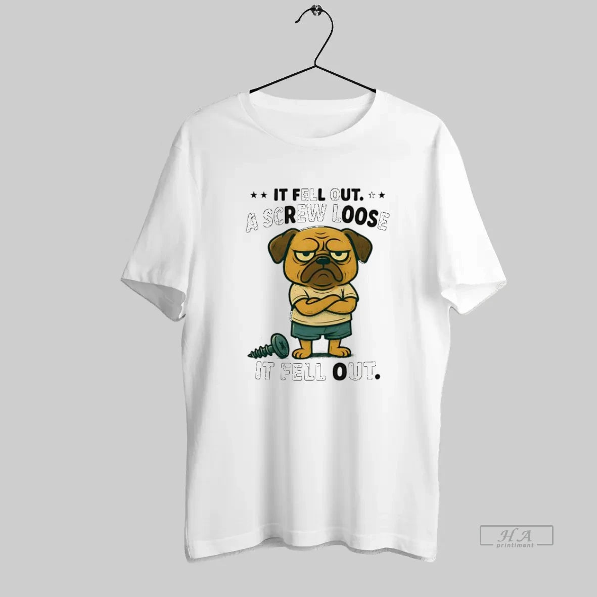 Official Pug It Fell Out A Screw Loose It Fell Out