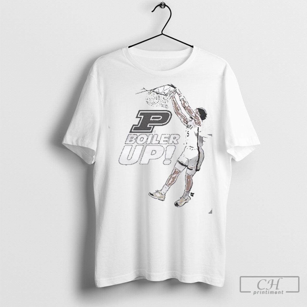 Official Purdue Basketball Myles Colvin Boiler Up T Shirt
