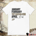 Purdue Boilermakers January February Trey Kaufman-Renn April March Madness Signature t-shirt