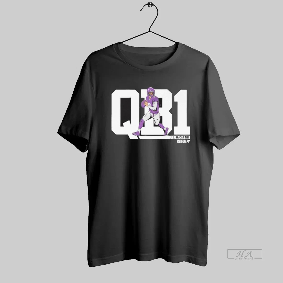 Official Qb1 Jj Mccarthy Minnesota Football Vikings