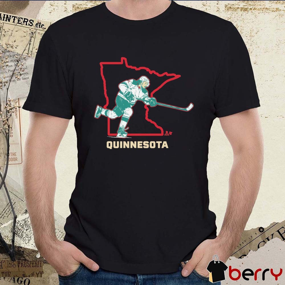 Quinn Hughes Quinnesota Minnesota Wild Hockey t-shirt