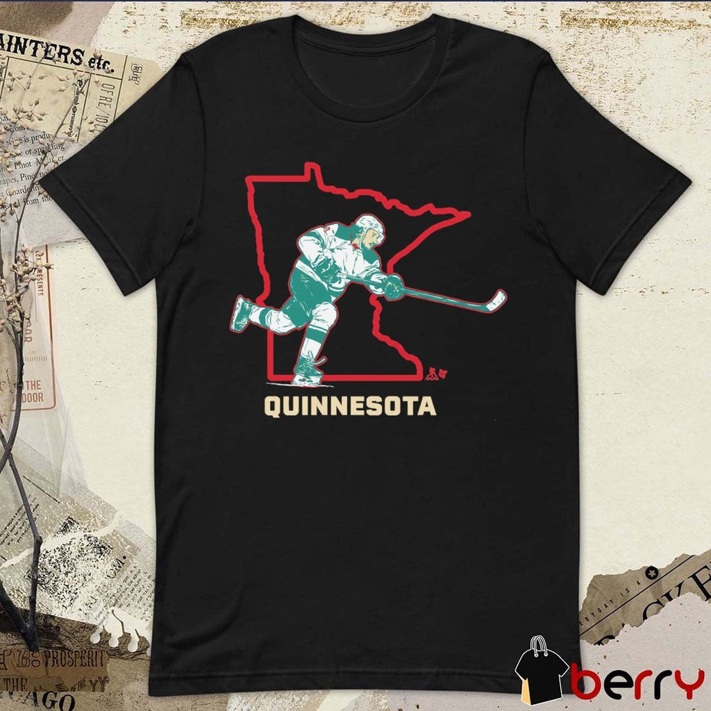 Quinn Hughes Quinnesota Minnesota Wild Hockey t-shirt