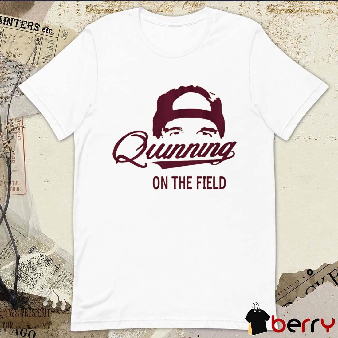 Quinning On The Field Washington Commanders t-shirt