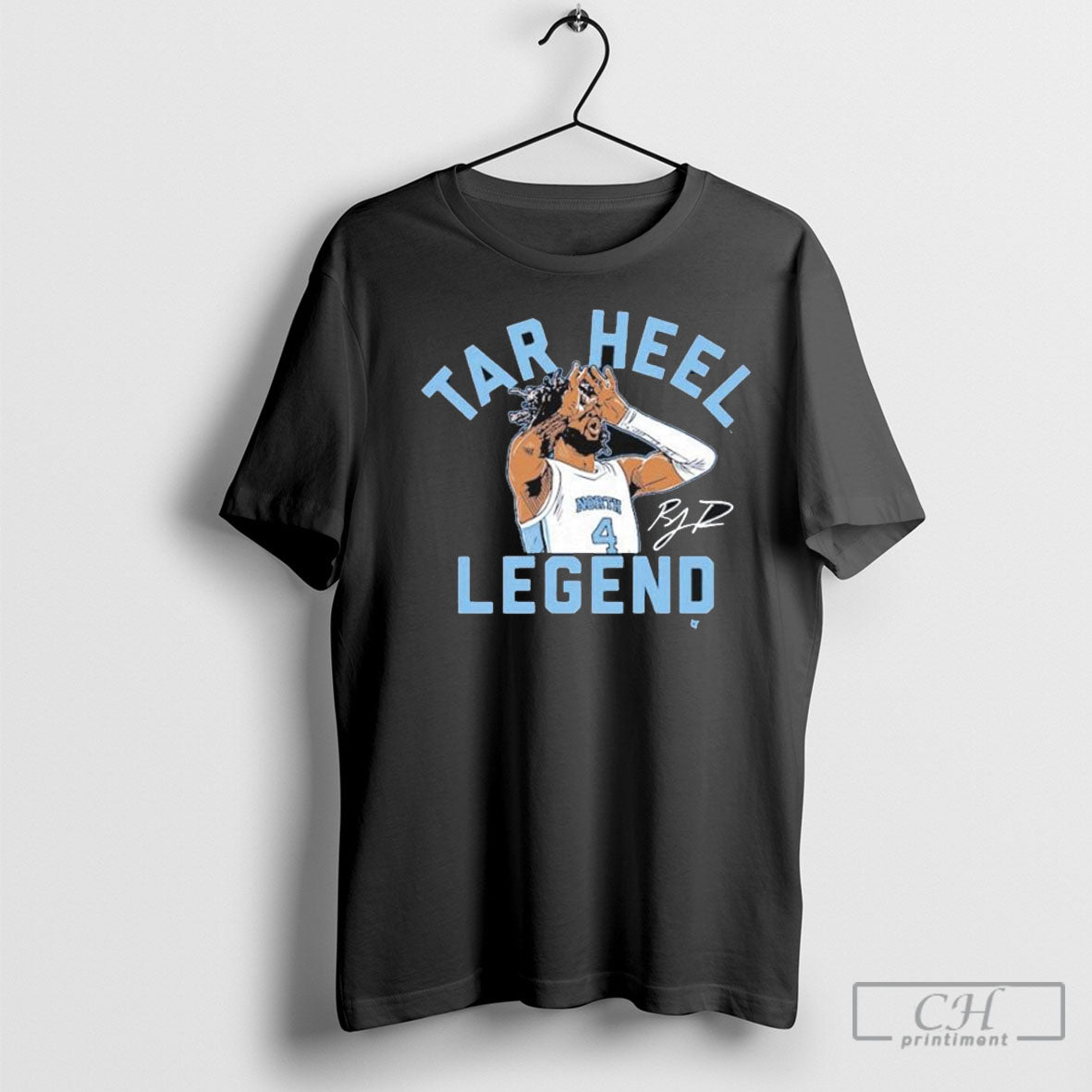 Official R J Davis Tar Heel Legend North Carolina Tar Heels Unc Basketball