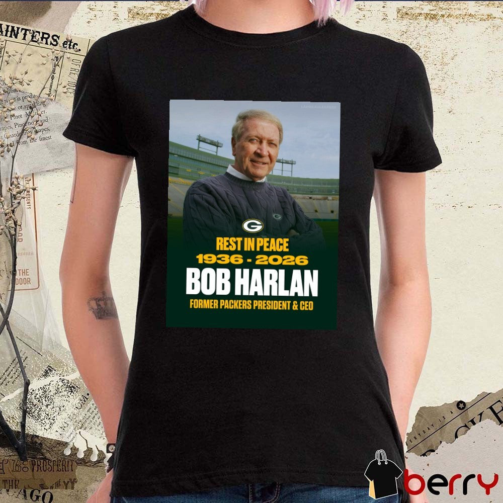 RIP Bob Harlan Former Packers President And CEO 1936 – 2026 Green Bay Packers – Lambeau Leapers Poster t-shirt