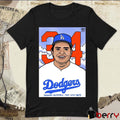 RIP Fernando Valenzuela Los Angeles Dodgers 1960-2024 QEPD Caricature t-shirt