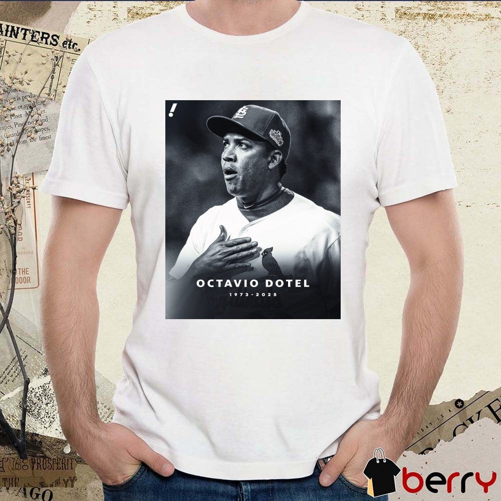 RIP Former 15-year MLB vet and World Series winner Octavio Dotel 1973-2025 Poster t-shirt