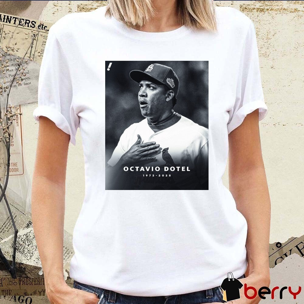 RIP Former 15-year MLB vet and World Series winner Octavio Dotel 1973-2025 Poster t-shirt