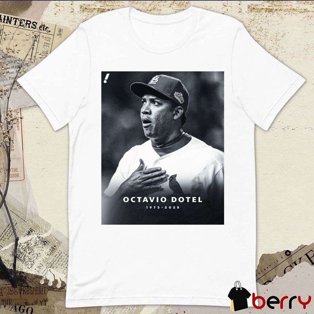 RIP Former 15-year MLB vet and World Series winner Octavio Dotel 1973-2025 Poster t-shirt