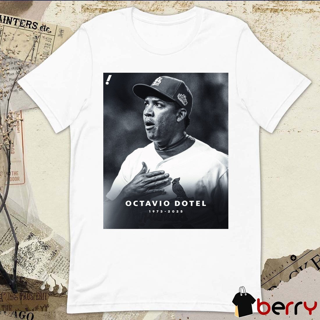 RIP Former 15-year MLB vet and World Series winner Octavio Dotel 1973-2025 Poster t-shirt