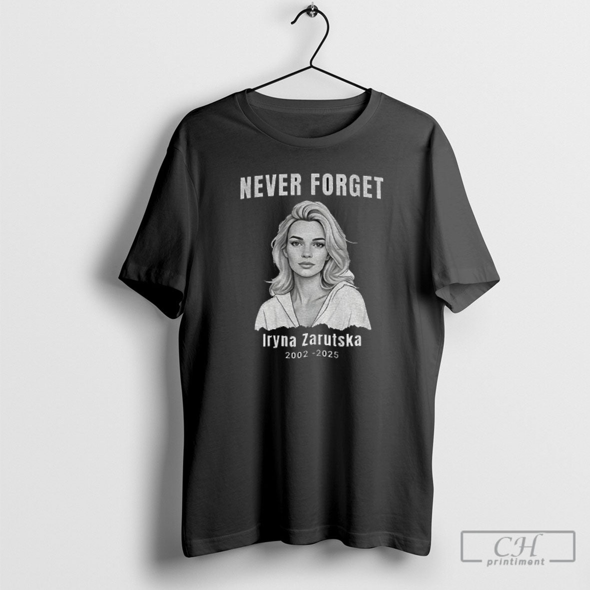 Official Rip Never Forget A Iryna Zarutska 2002 2025 Shirt
