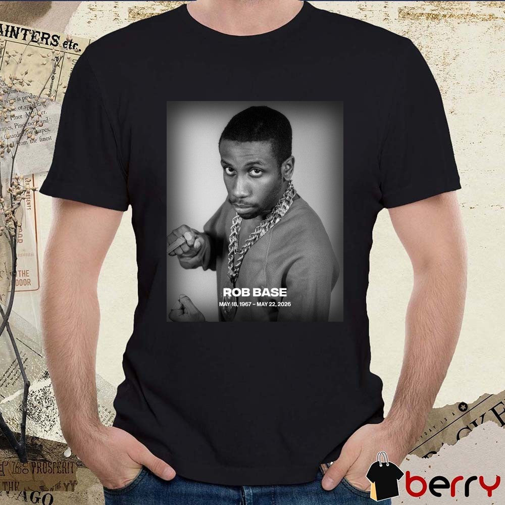 RIP Rob Base May 18 1967 – May 22 2026 Complex Music Poster t-shirt