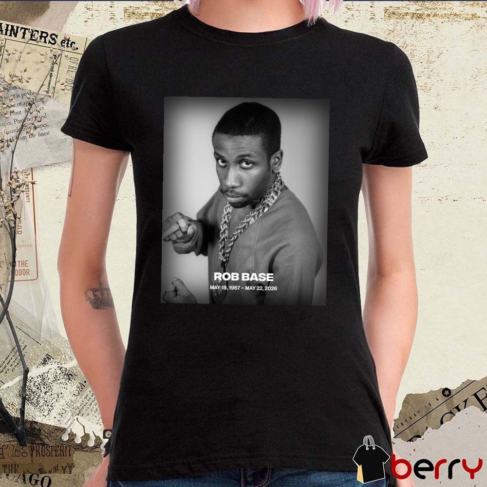 RIP Rob Base May 18 1967 – May 22 2026 Complex Music Poster t-shirt