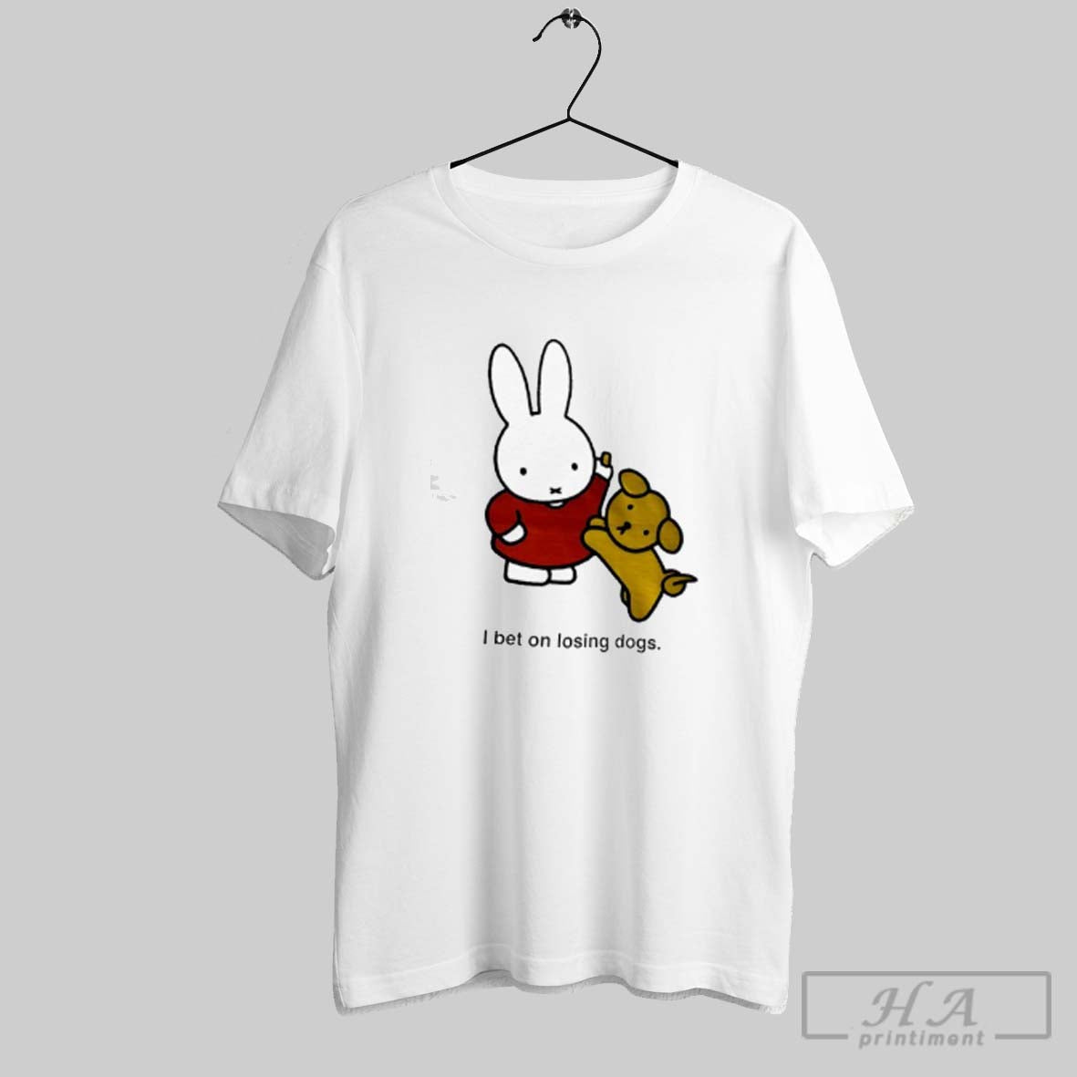 Official Rabbit I Bet On Losing Dogs