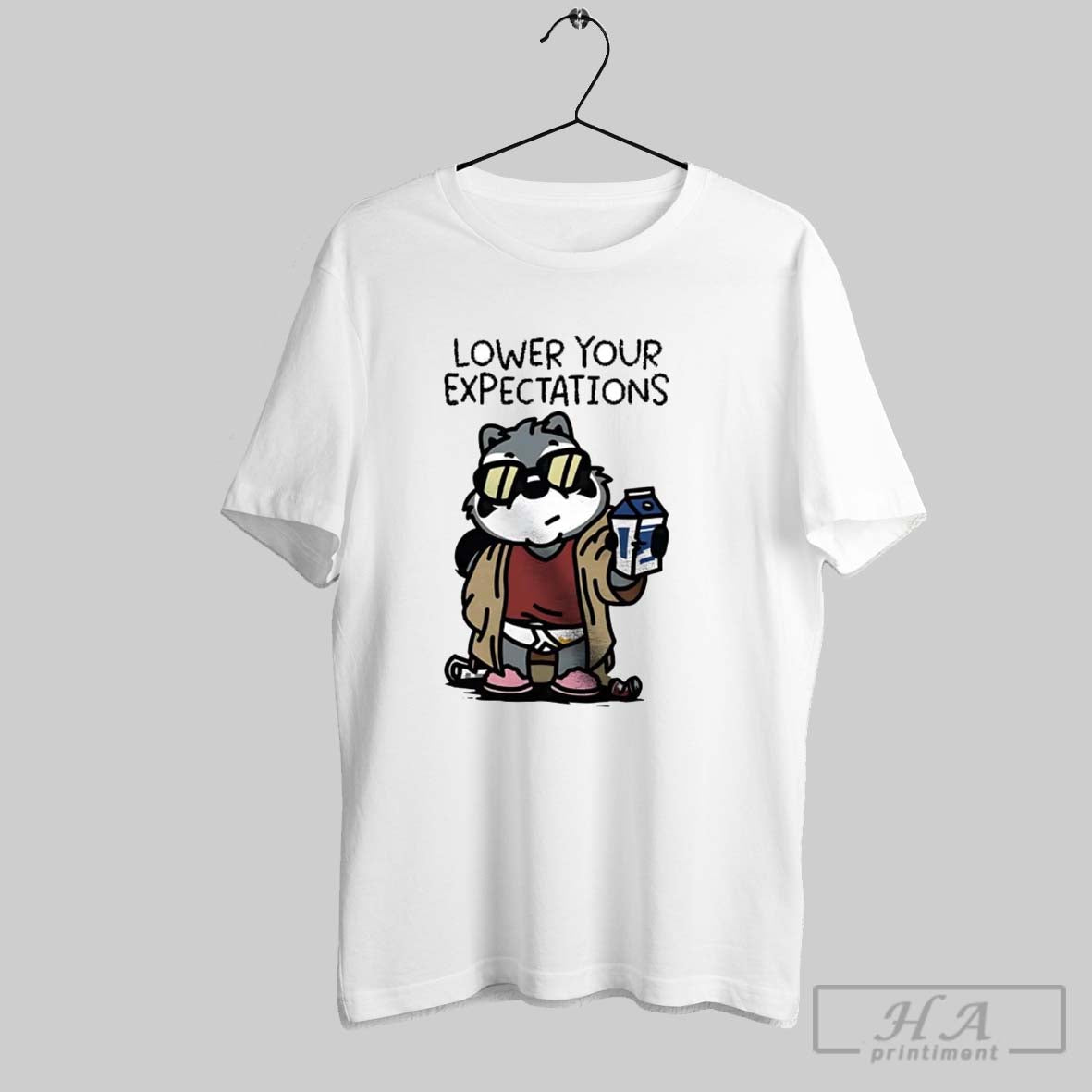 Official Raccoon Lower Your Expectations