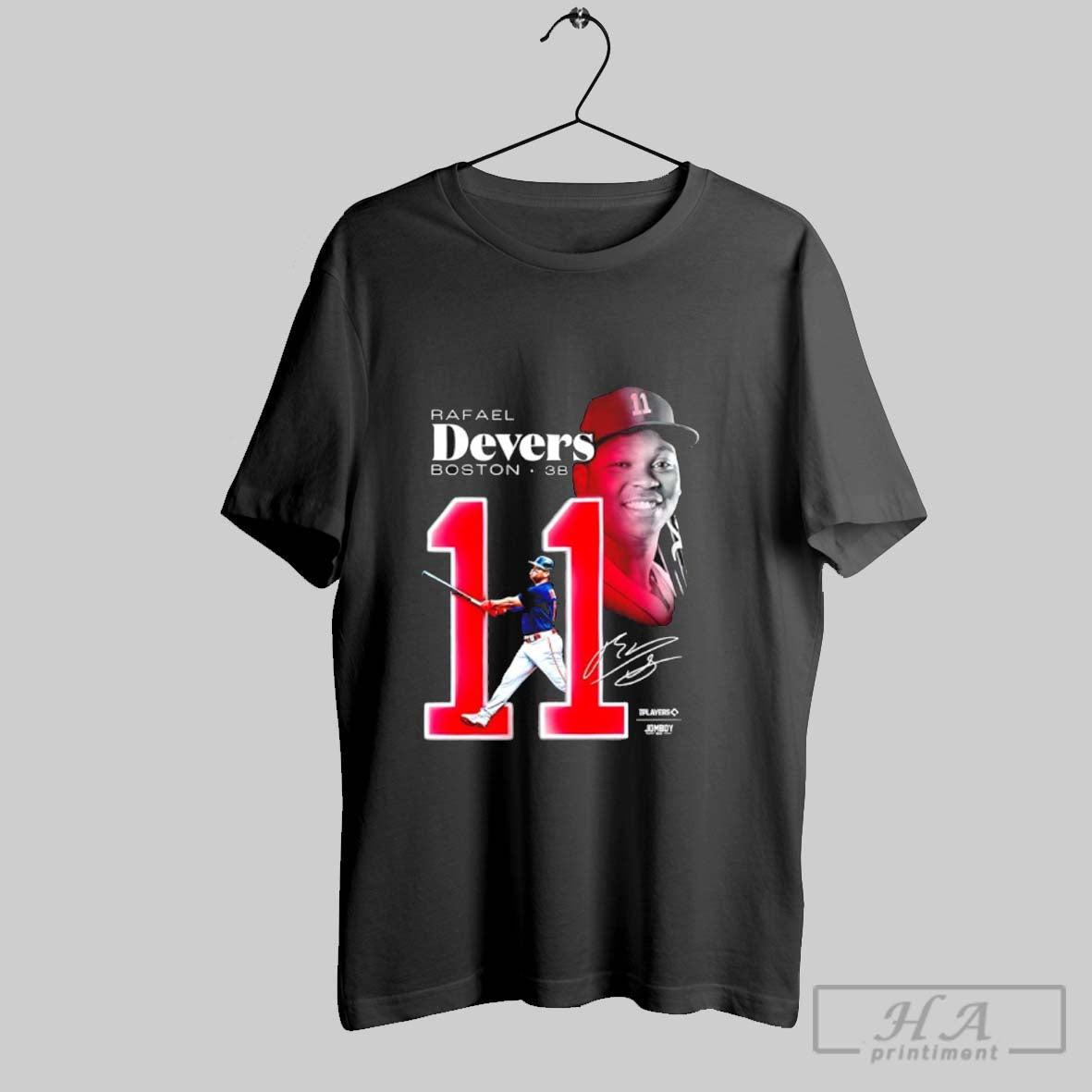 Official Rafael Devers Boston Red Sox 3b Players Signature