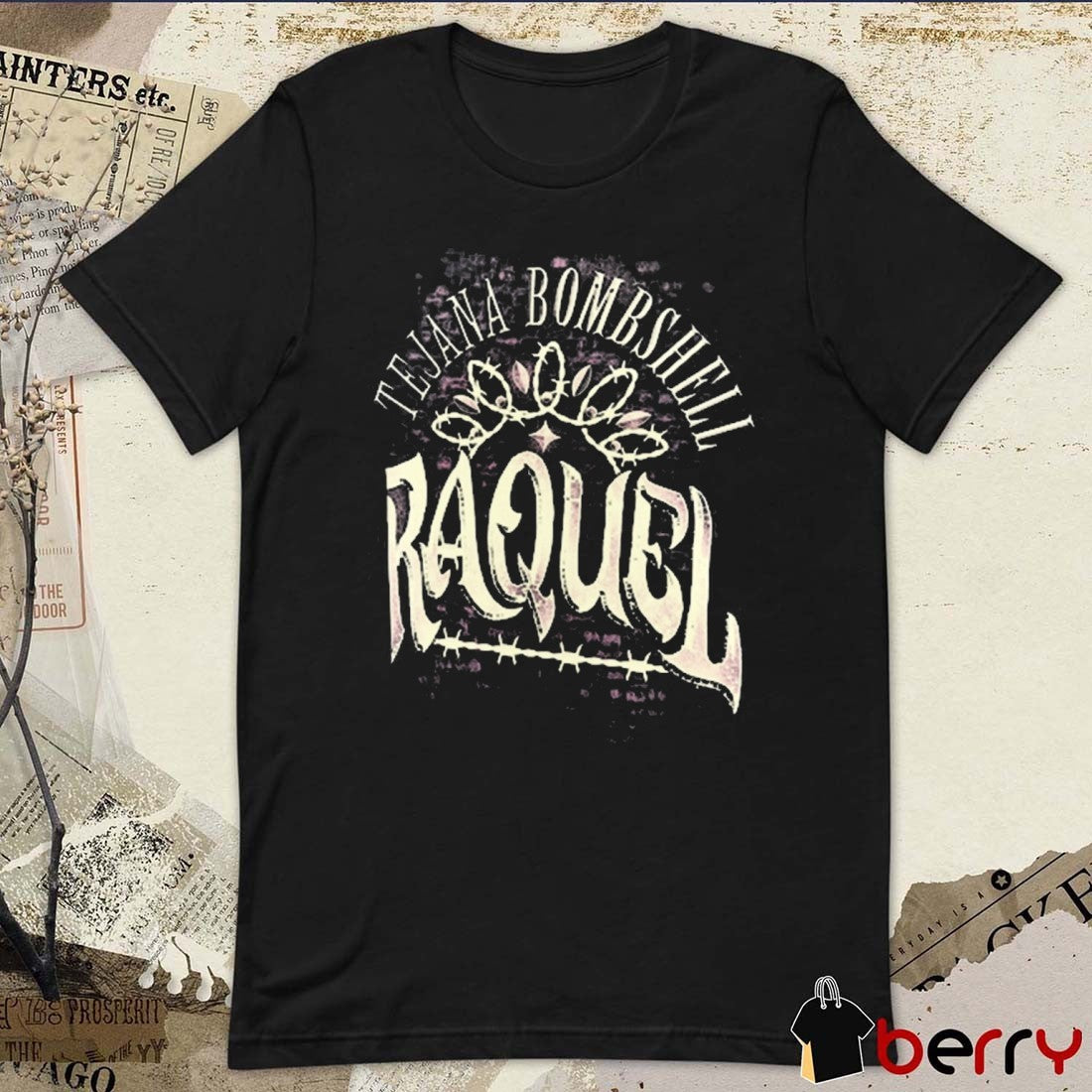 Raquel Rodriguez Tejana Bombshell WWE 2025 Vintage t-shirt