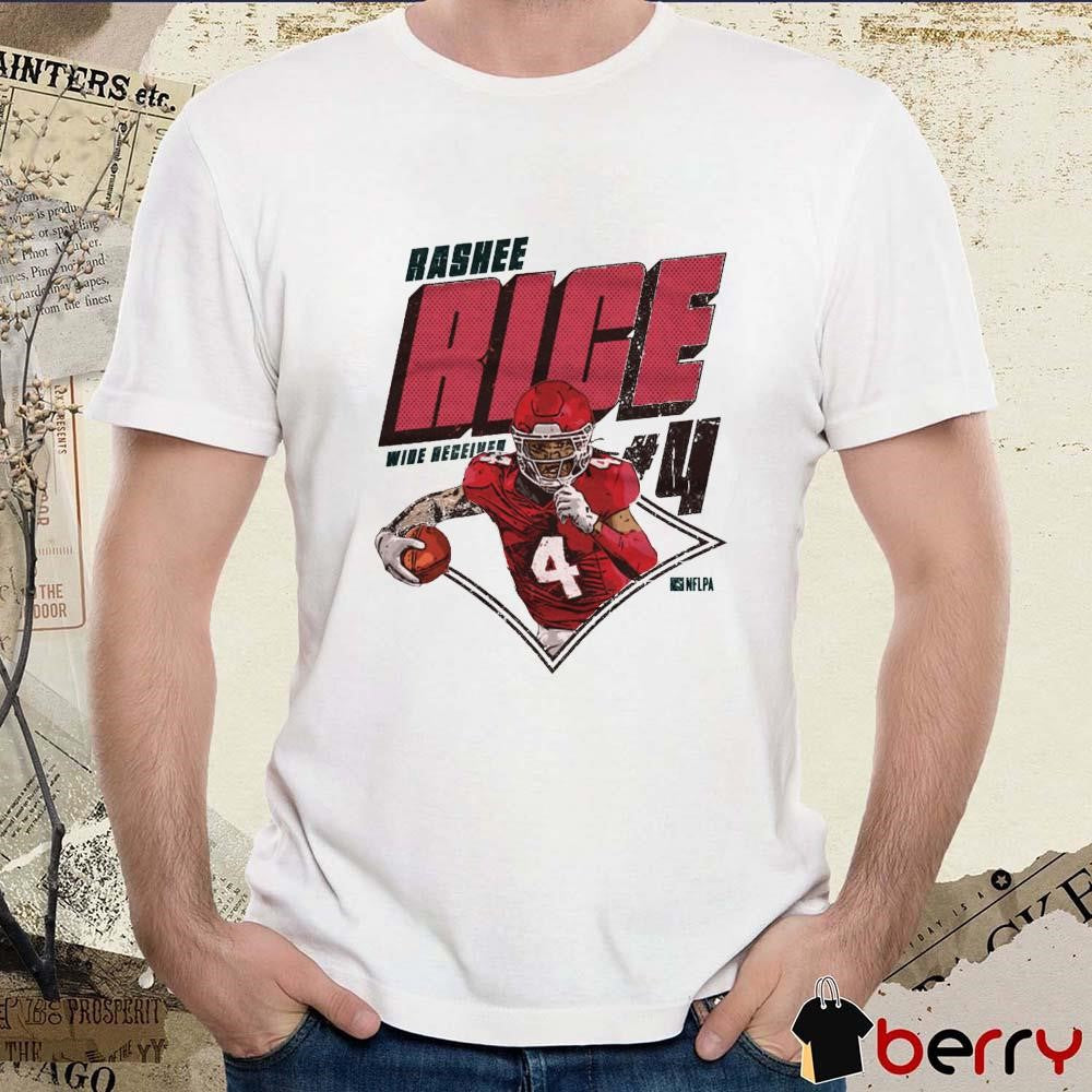 Rashee Rice #4 Kansas City Chiefs NFL Diamond Wide Receiver t-shirt