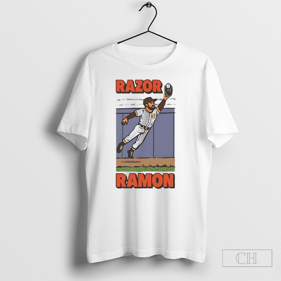 Official Razor Ramon Laureano Catch San Diego Padres Sweater