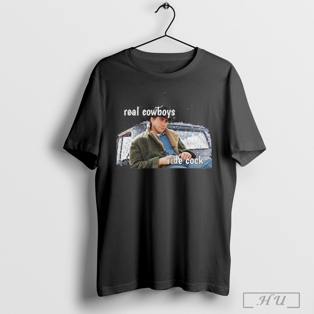 Official Real Cowboys Ride Cock
