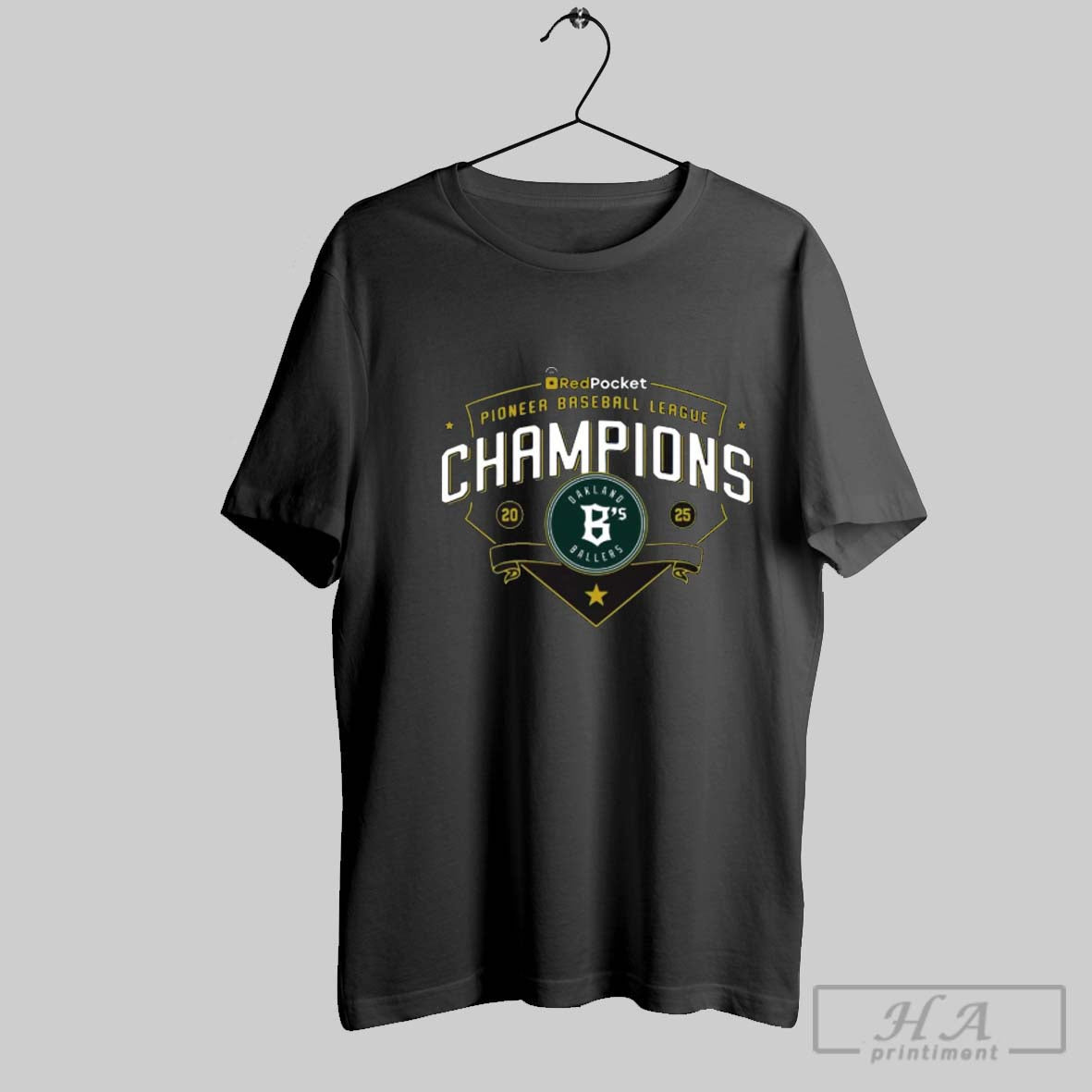 Official Redpocket Pioneer Baseball League Champions Oakland Ballers 2025