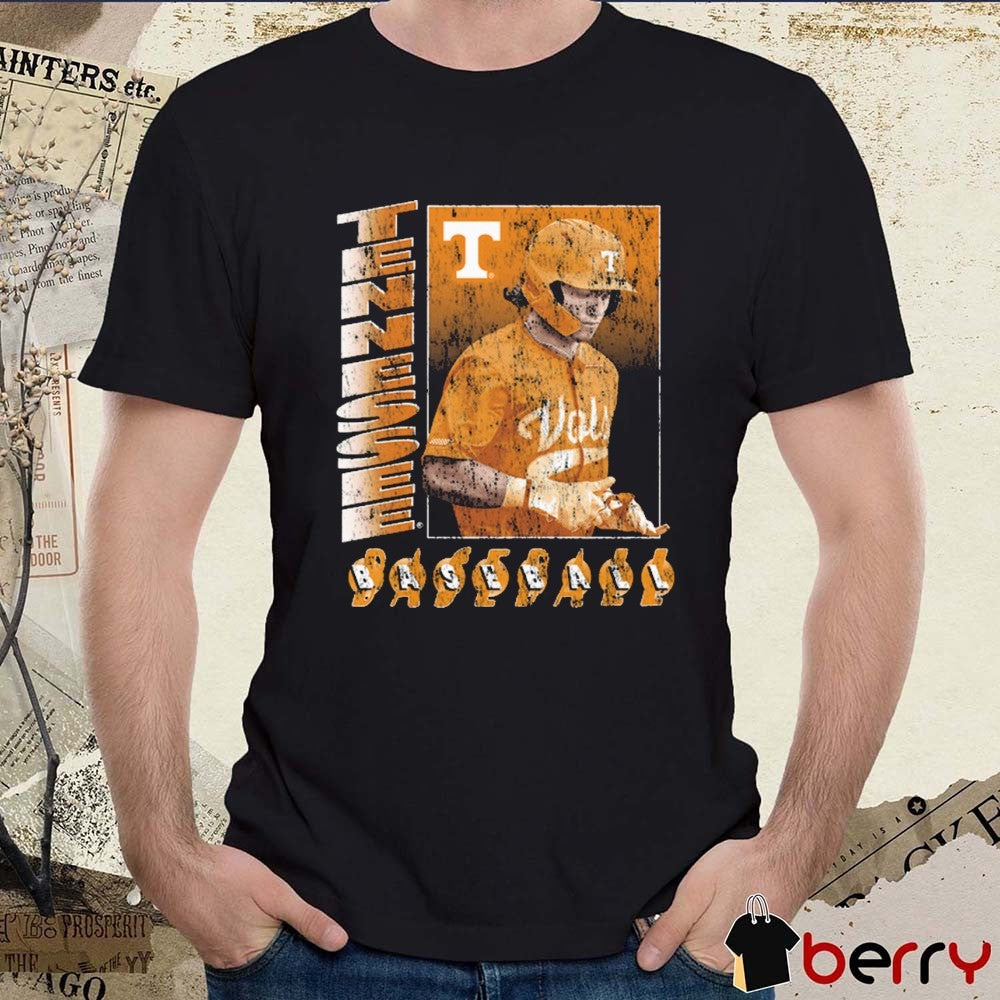 Reese Chapman Box Tennessee Vols Baseball NCAA Division I Vintage t-shirt