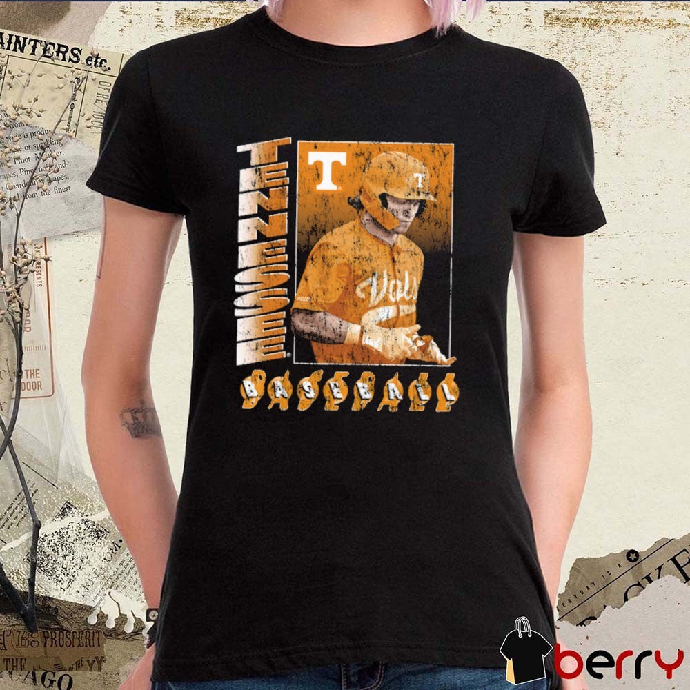 Reese Chapman Box Tennessee Vols Baseball NCAA Division I Vintage t-shirt