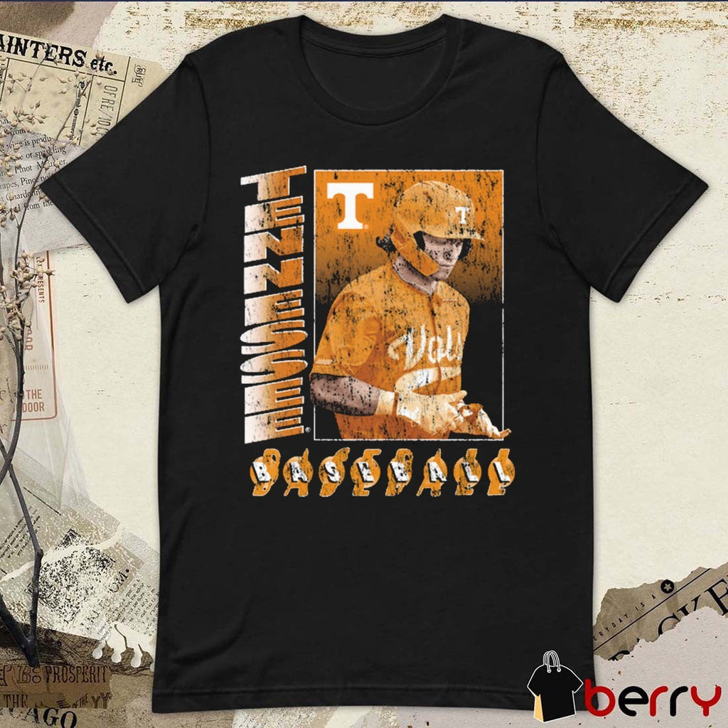 Reese Chapman Box Tennessee Vols Baseball NCAA Division I Vintage t-shirt