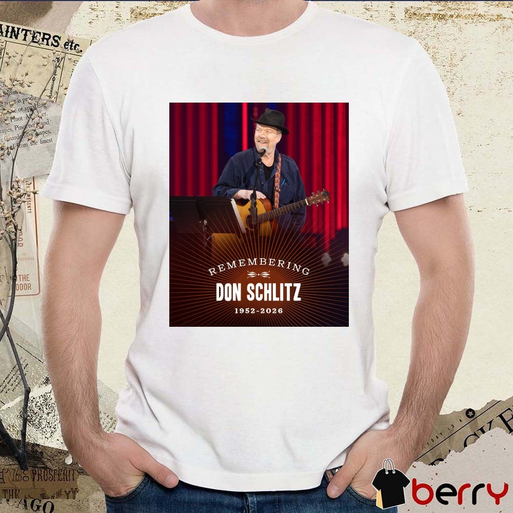 Remembering Don Schlitz 1952-2026 Grand Ole Opry Poster t-shirt