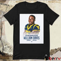 Remembering William Davis 2002 – 2026 West Virginia University Poster t-shirt
