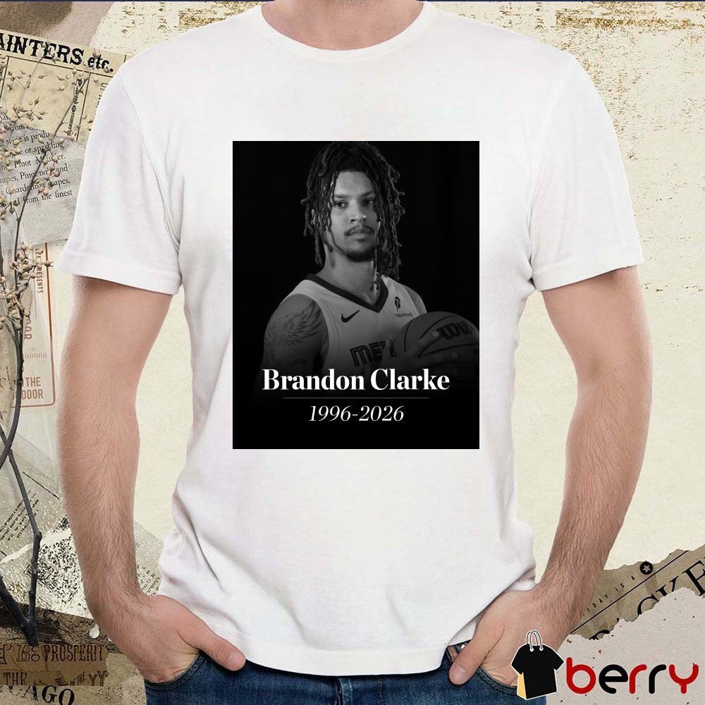 Rest In Peace Brandon Clarke 1996 – 2026 Sports Illustrated Poster t-shirt