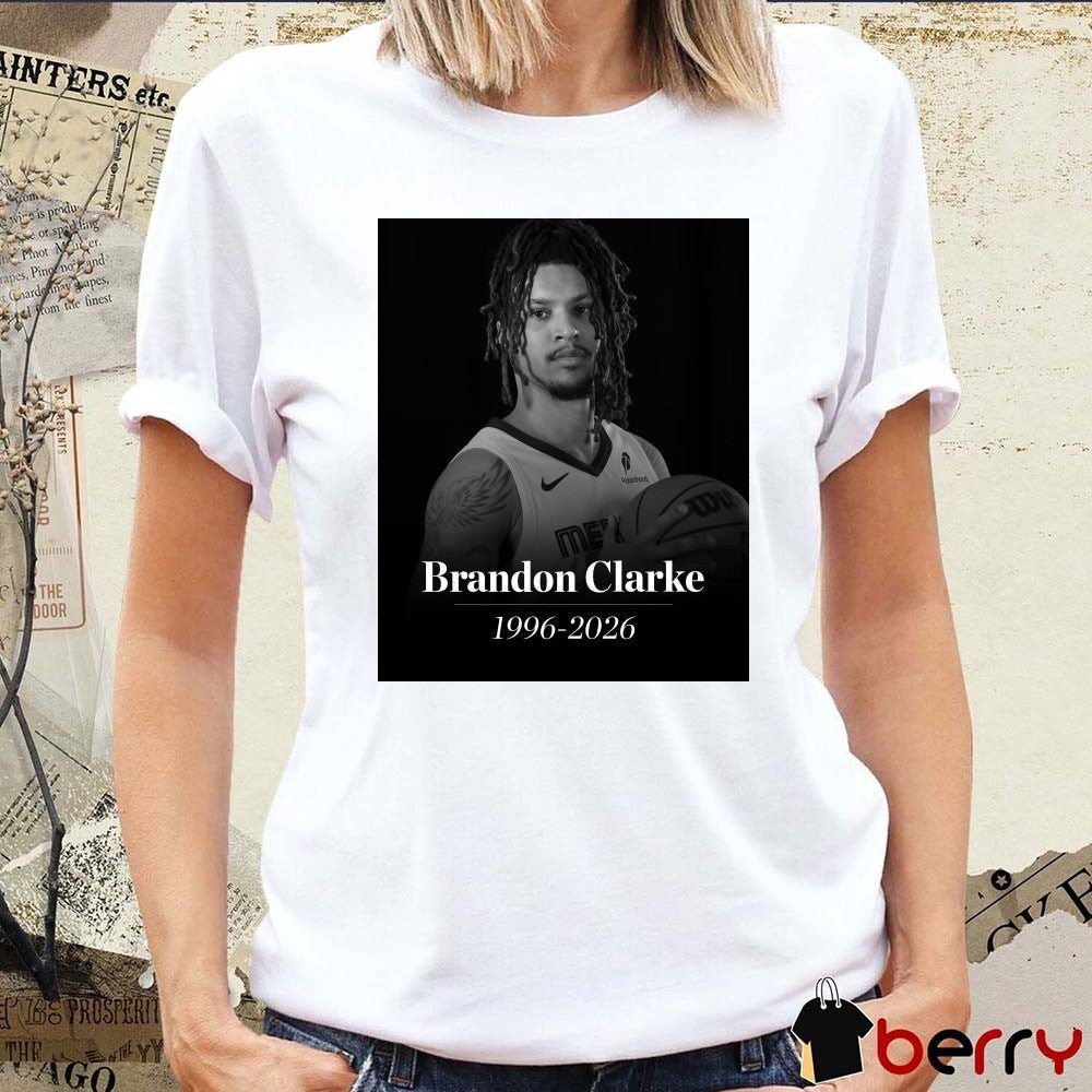 Rest In Peace Brandon Clarke 1996 – 2026 Sports Illustrated Poster t-shirt