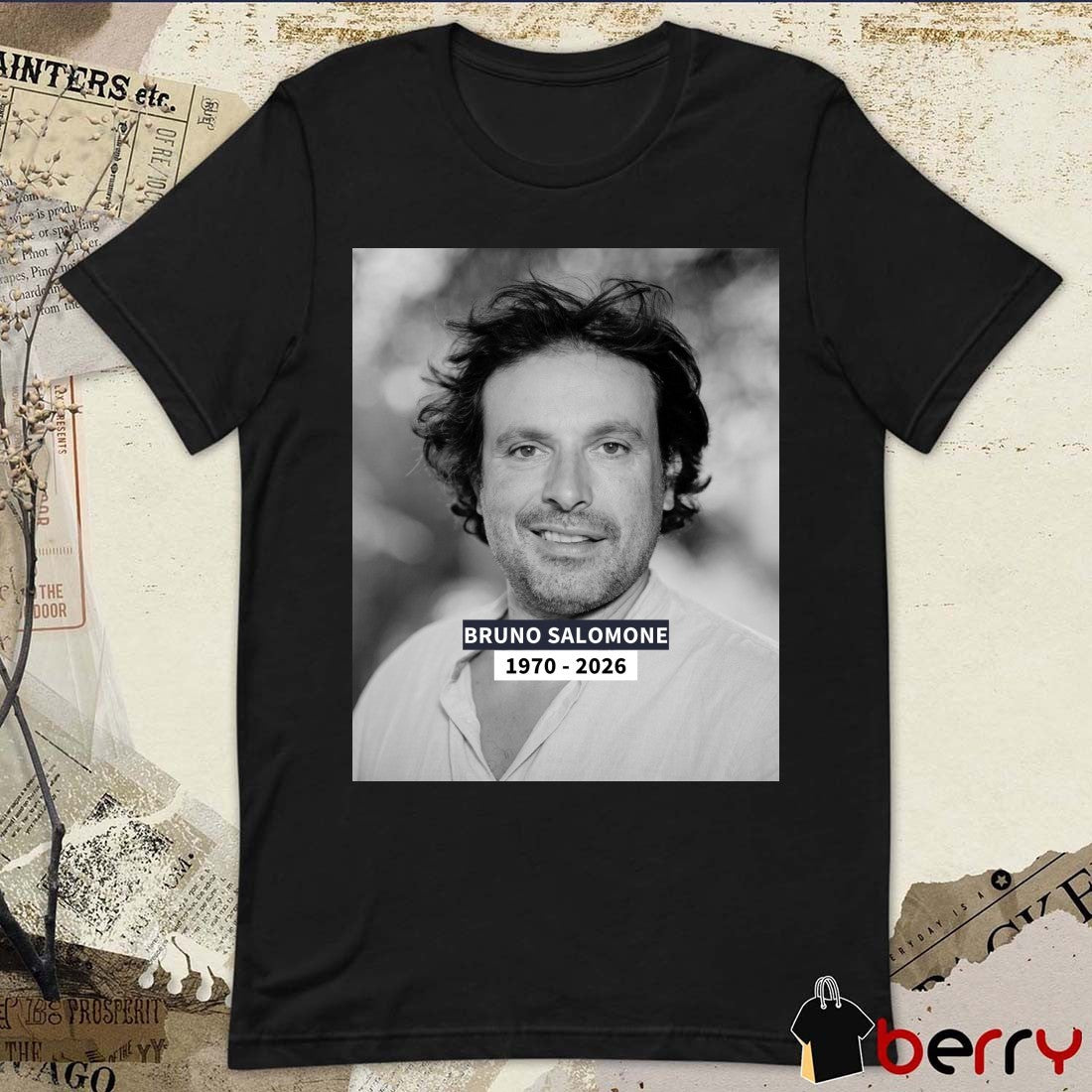 Rest In Peace Bruno Salomone 1970 – 2026 Agence France-Presse t-shirt
