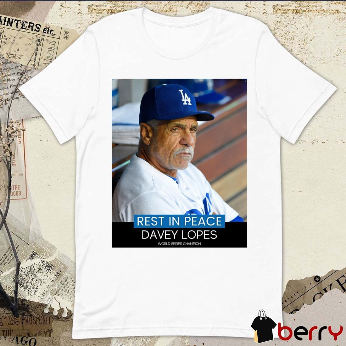 Rest In Peace Davey Lopes World Series Champions 1945-2026 WNDU t-shirt