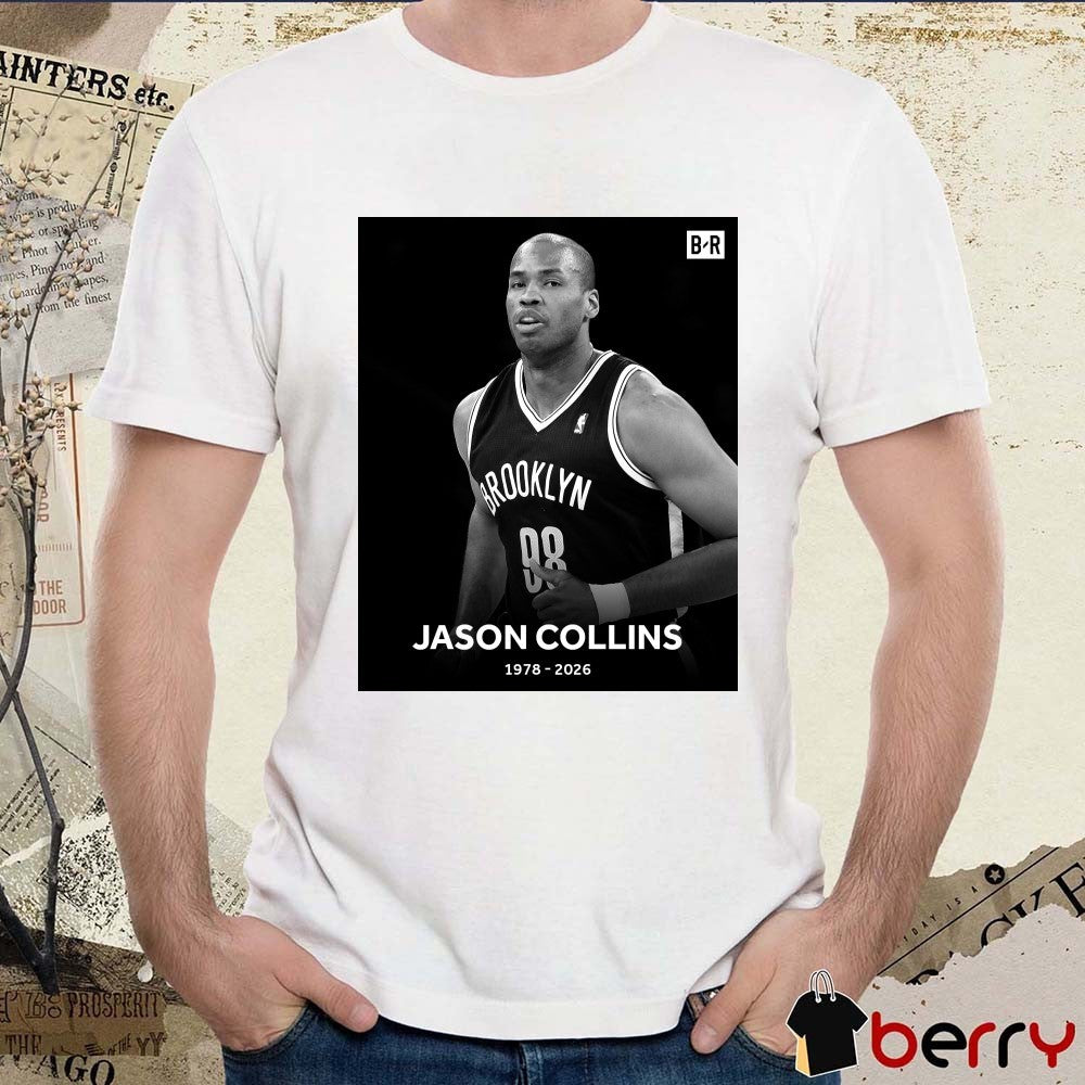 Rest In Peace Jason Collins 1978 – 2026 Bleacher Report Poster t-shirt