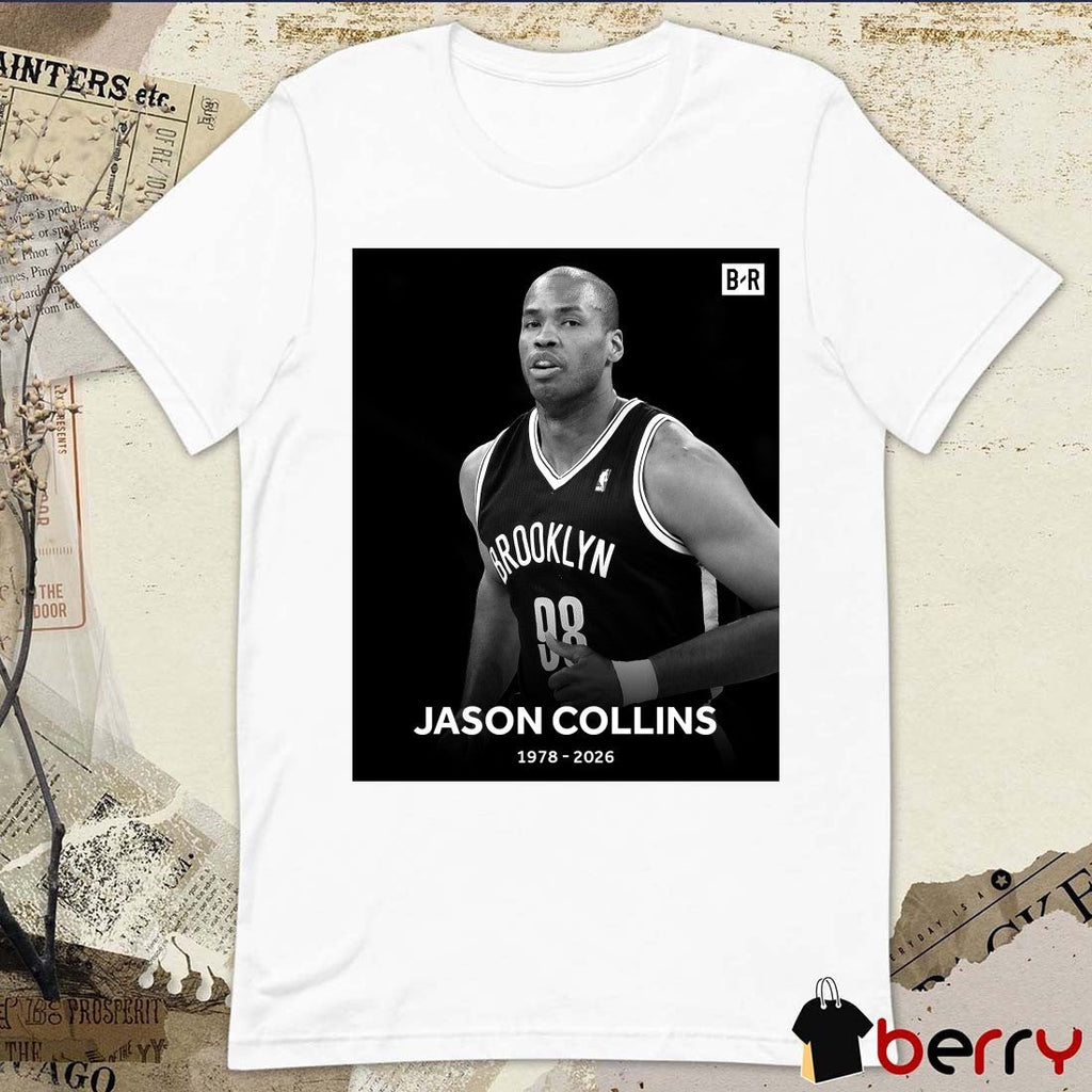 Rest In Peace Jason Collins 1978 – 2026 Bleacher Report Poster t-shirt