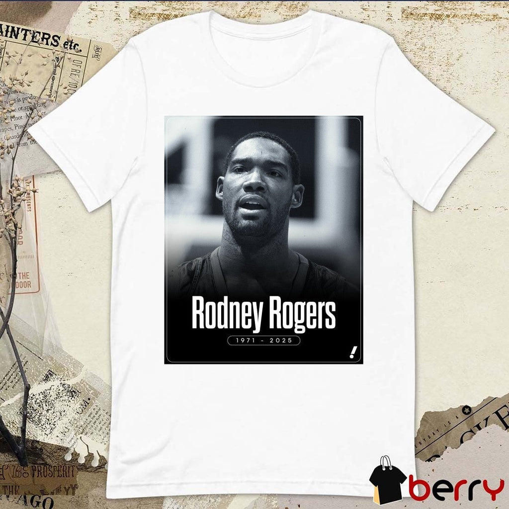 Rest In Peace Rodney Rogers 1971 – 2025 Yahoo Sports Poster t-shirt