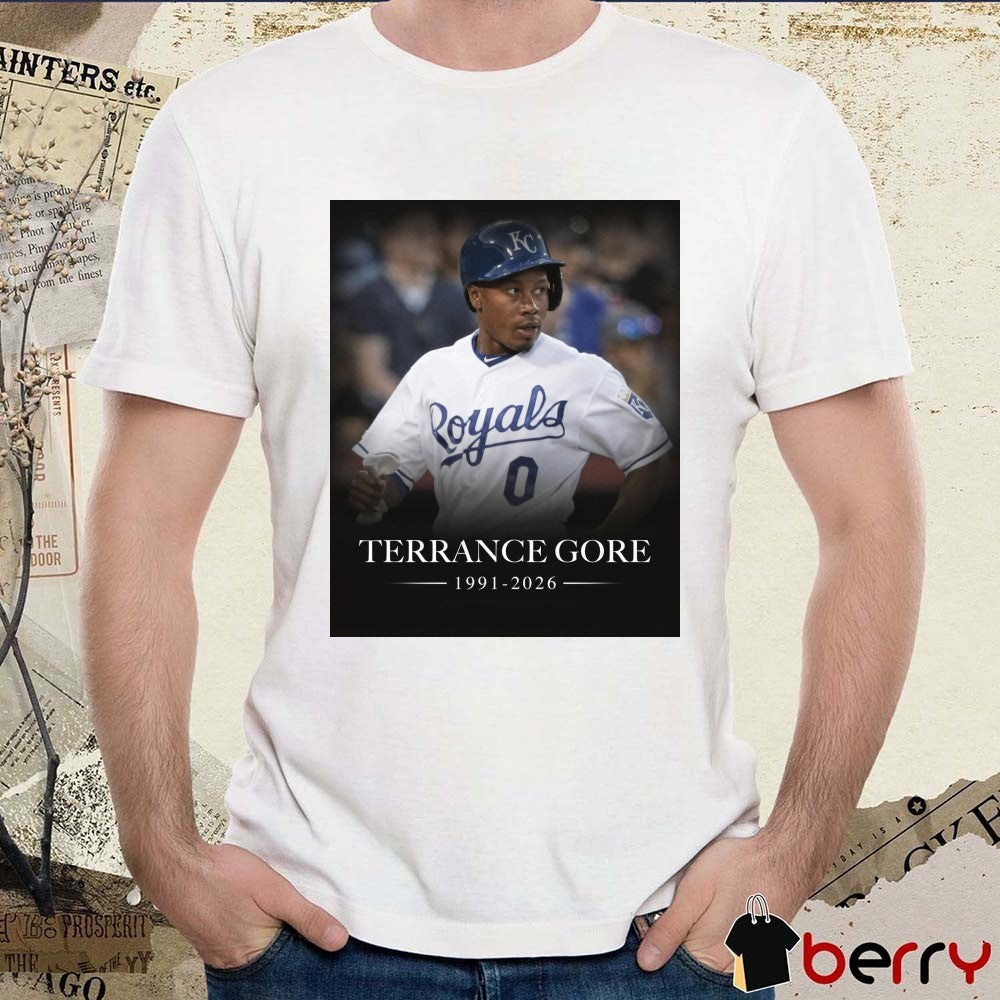 Rest In Peace Terrance Gore Has Passed Away At The Age Of 34 1991-2026 Poster t-shirt