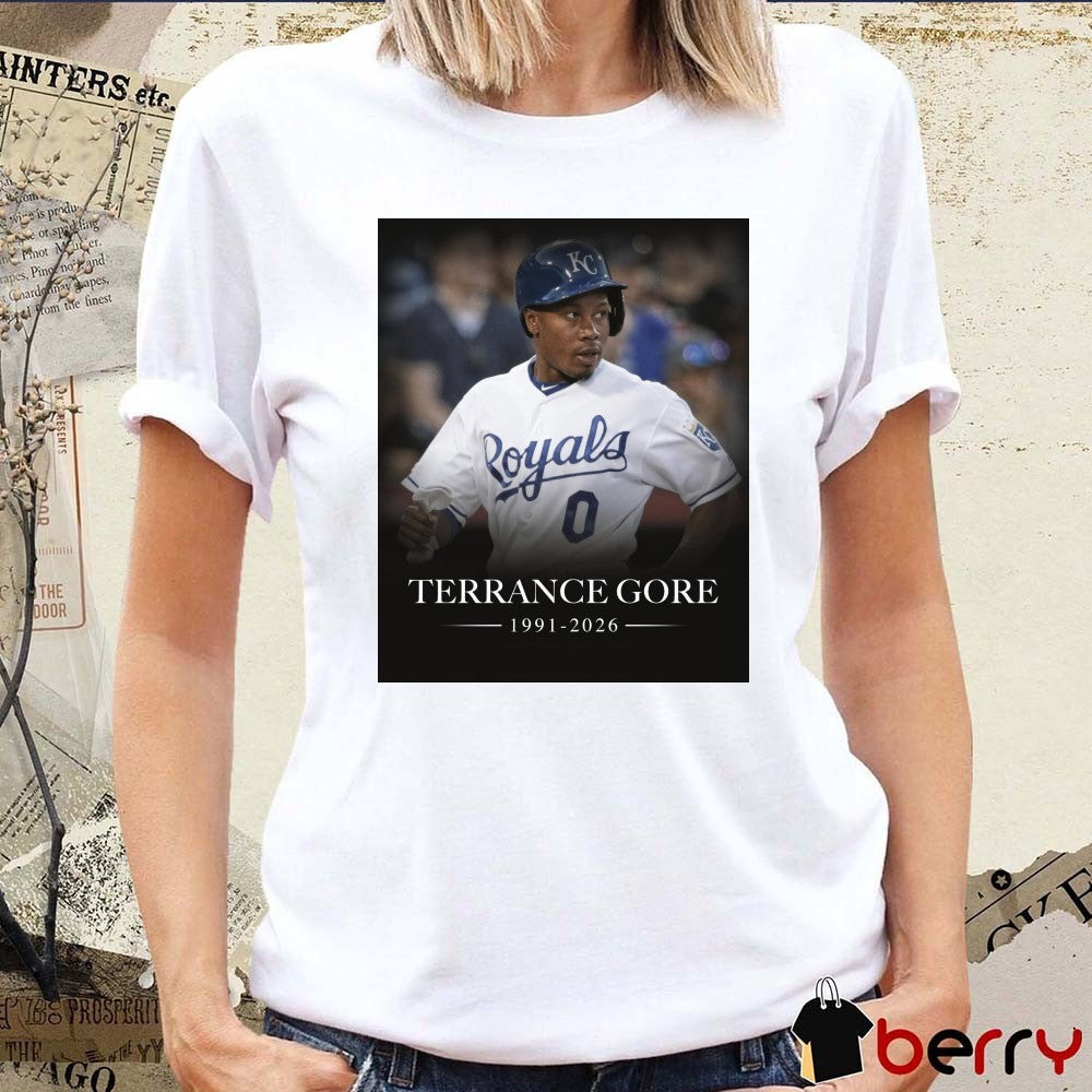 Rest In Peace Terrance Gore Has Passed Away At The Age Of 34 1991-2026 Poster t-shirt