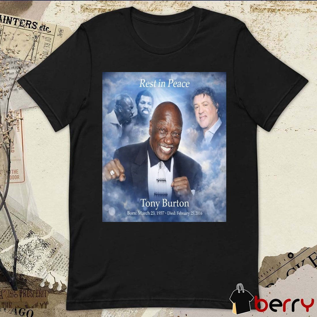 Rest In Peace Tony Burton Born March 23 1937 Died February 25 2016 Poster t-shirt
