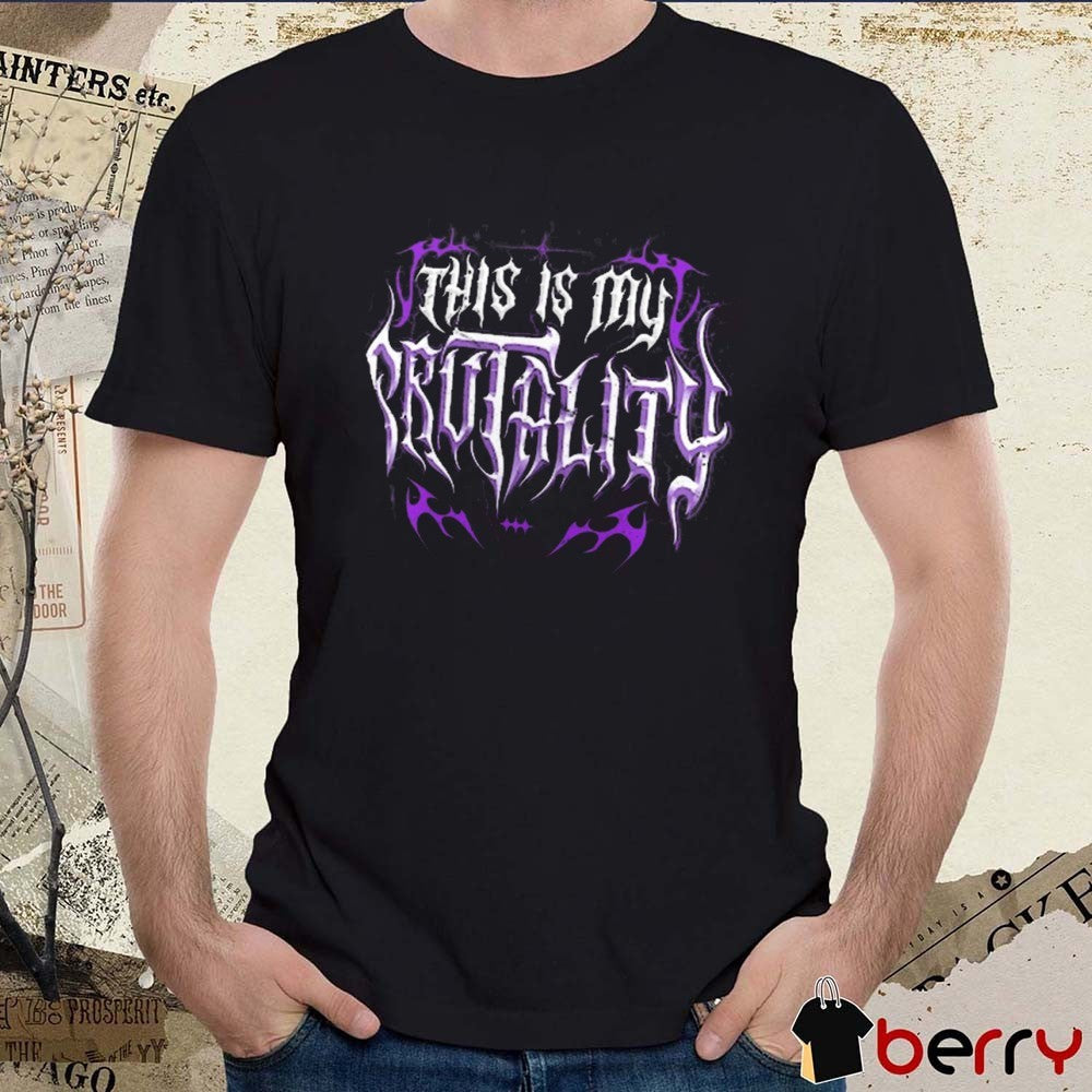 Rhea Ripley This Is My Brutality Logo WWE 2025 t-shirt