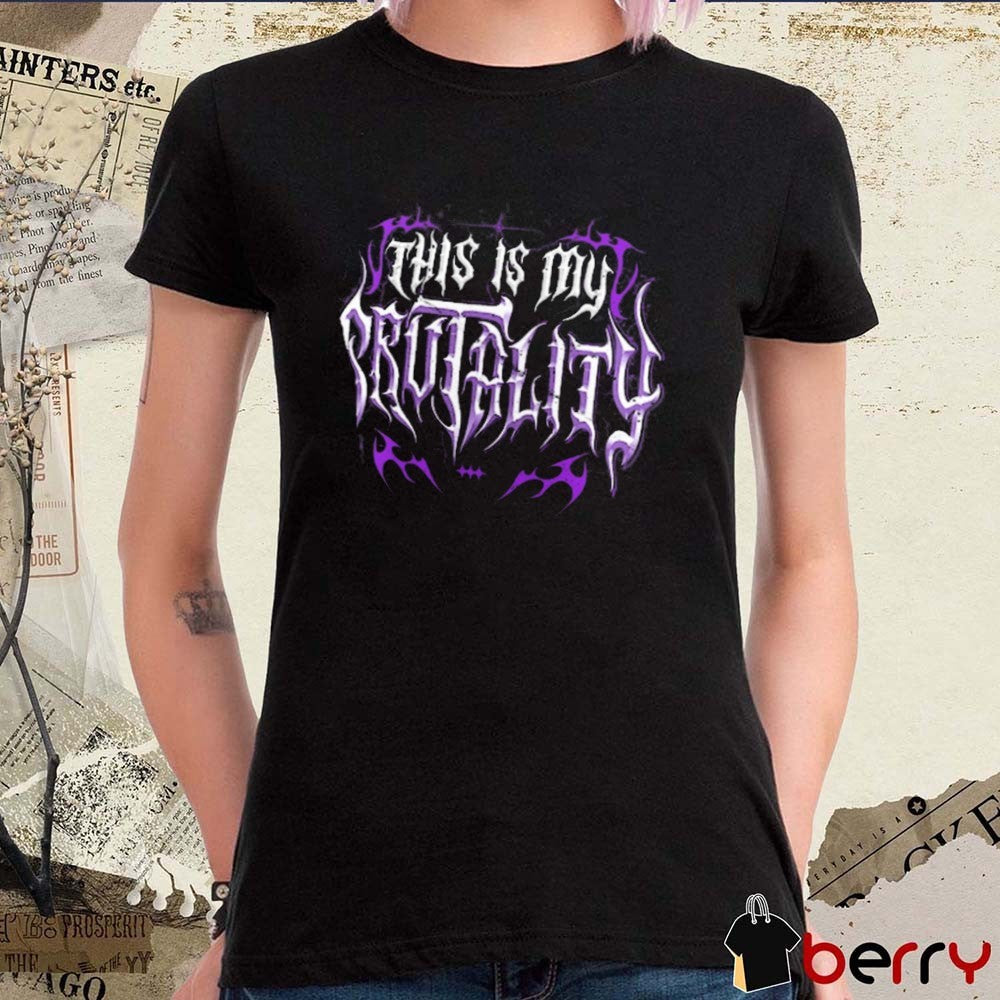 Rhea Ripley This Is My Brutality Logo WWE 2025 t-shirt