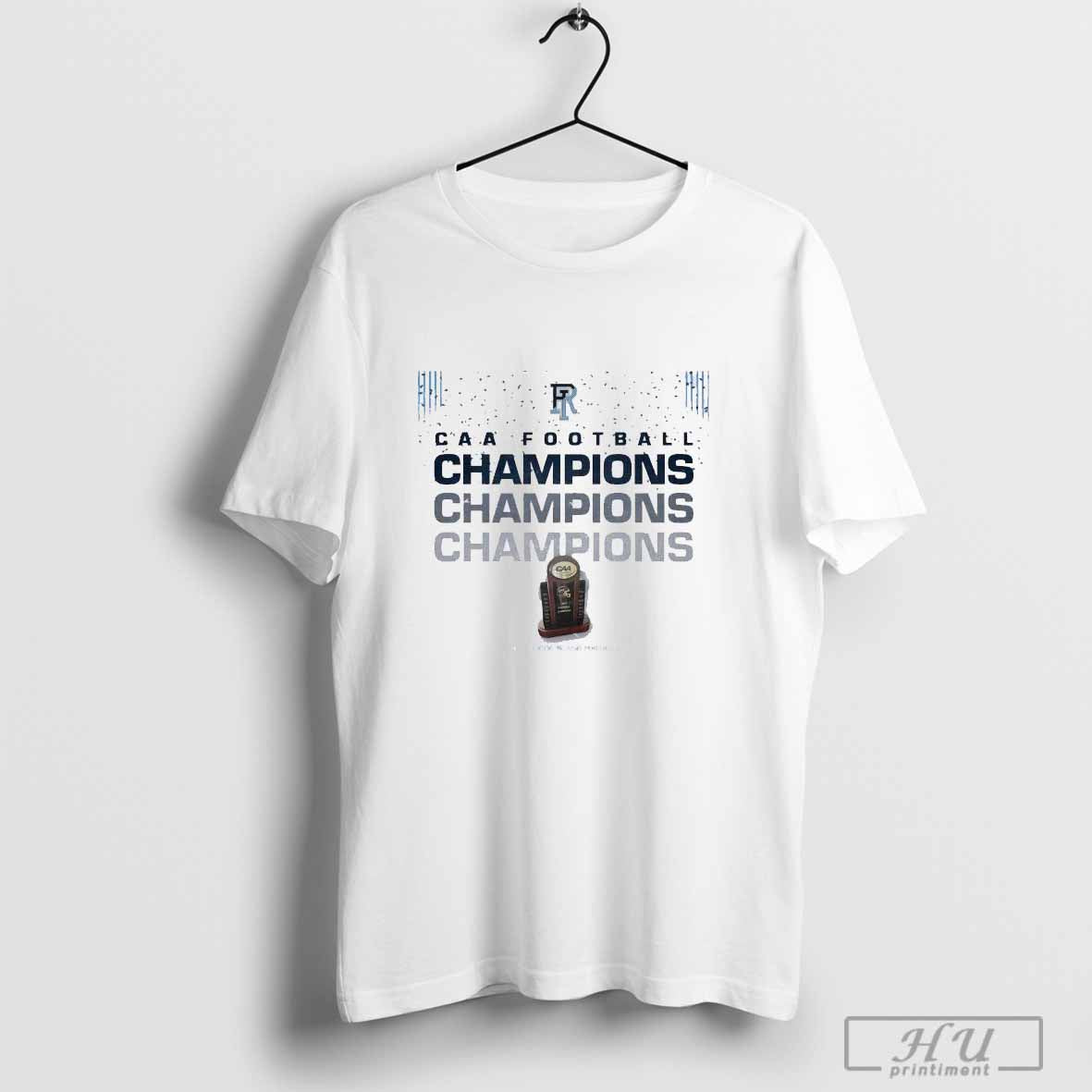 Official Rhode Island Football 2024 Caa Football Champions 3 More Feet